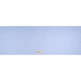 Cotton Twill Shirting - Light Blue and White Stripes - Deadstock