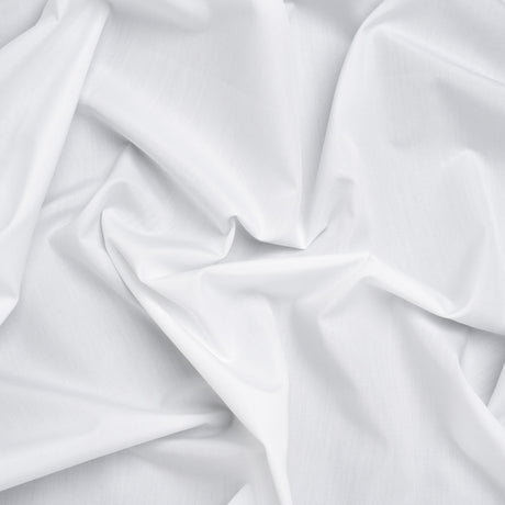 Cotton Shirting - White - Deadstock