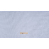 Cotton Twill Shirting - Blue and White Graph Paper Checks - Deadstock