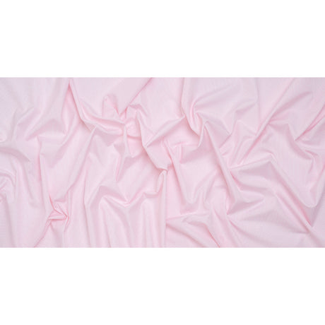 Cotton Shirting - Blush Pink and White Stripes - Deadstock