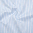 Cotton Twill Shirting - Baby Blue and White Stripe Bundles - Deadstock