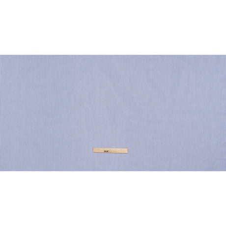 Cotton Shirting - Cobalt Blue and White Stripes - Deadstock