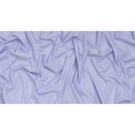 Cotton Shirting - Dark Blue and White Pinstripes - Deadstock