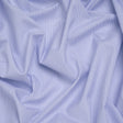 Cotton Shirting - Dark Blue and White Pinstripes - Deadstock