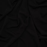 Rayon Interlock Knit - Black - Deadstock