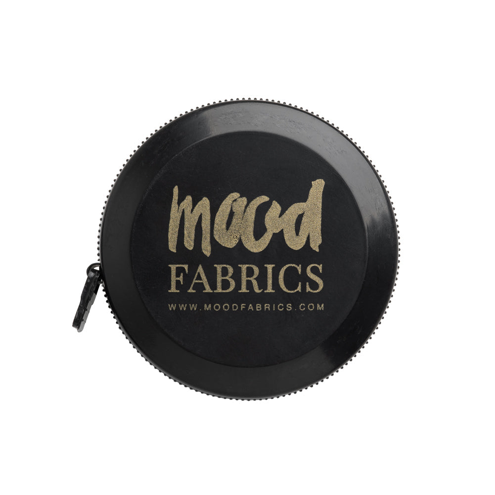 Mood Fabrics Retractable Tape Measure - 60" - Black