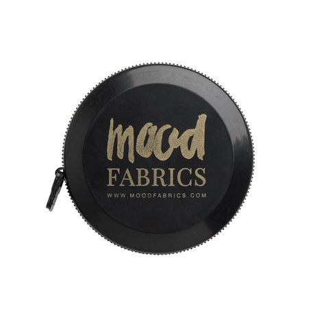 Mood Fabrics Retractable Tape Measure - 60" - Black