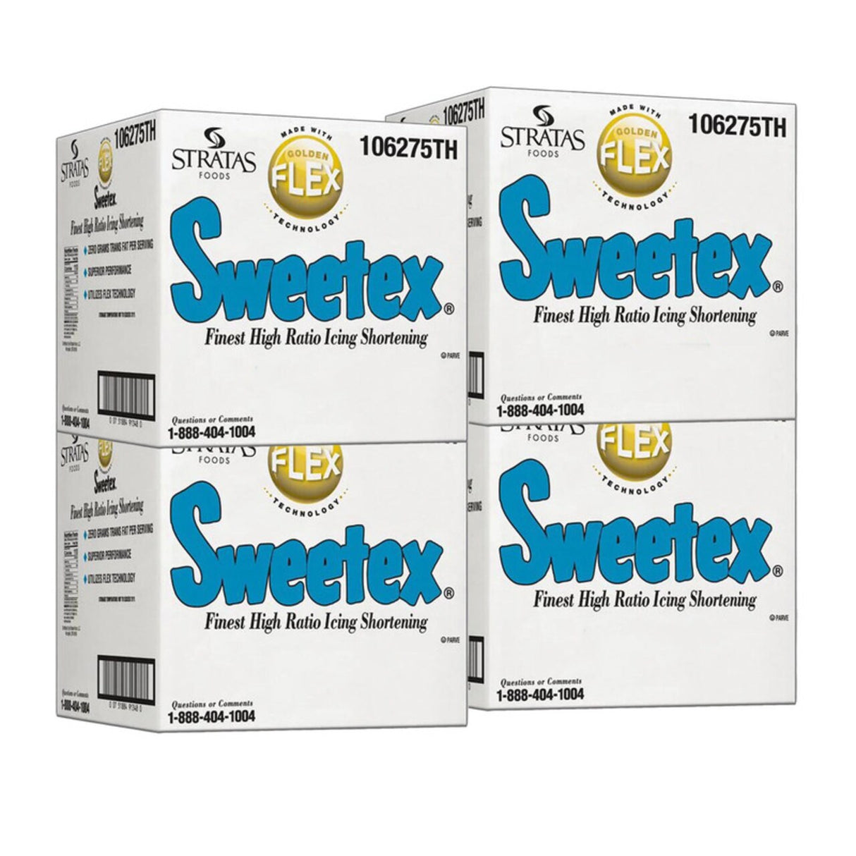 2 lb High Ratio Cake Shortening Sweetex Golden Flex