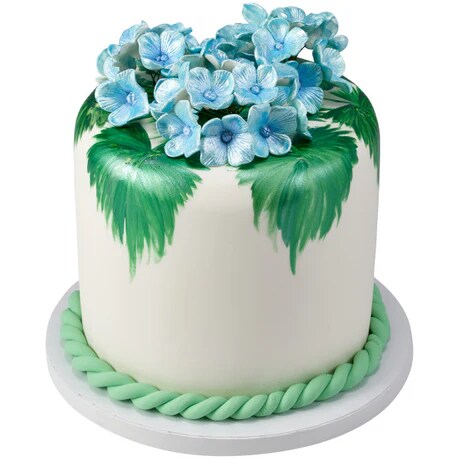 Hydrangea Bunch Gum Paste Sprays 10 pieces