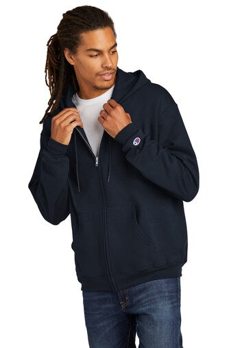 Champion® Powerblend Full-Zip Hoodie