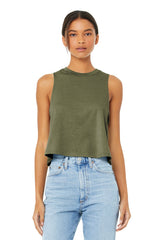 BELLA+CANVAS ® Women’s Racerback Cropped Tank Top - 6682