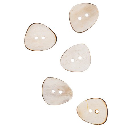 White Bone Button - 42L/27mm