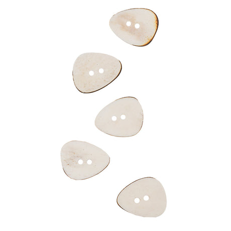 White Bone Button - 48L/30.5mm