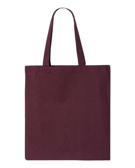 Q-Tees Economical Cotton Tote Bag