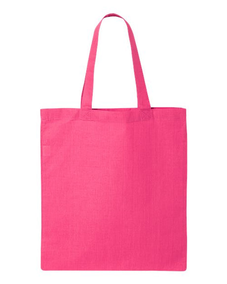 Q-Tees Economical Cotton Tote Bag