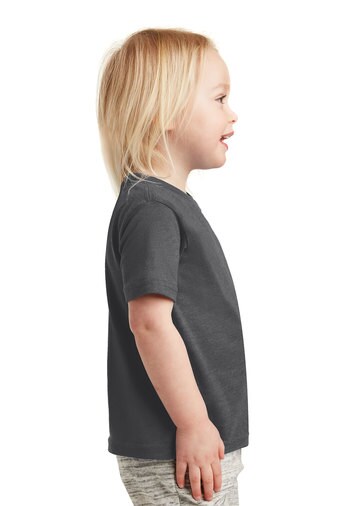 RADYAN® Toddler Cotton Jersey Crew Neck Short Sleeve Tee - 3301T