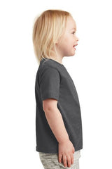 RADYAN® Toddler Cotton Jersey Crew Neck Short Sleeve Tee - 3301T