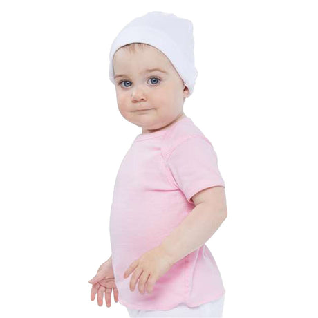 RADYAN® Infant Baby Short Sleeve Rib Tee-3400