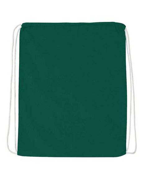 Q-Tees Economical Sport Pack Drawcord Cinch Rope Bag