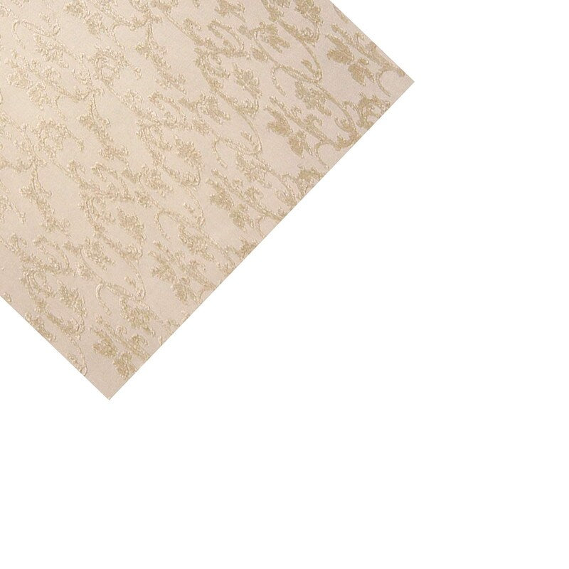 1 Yard Contour Patterned Polyester Fabric