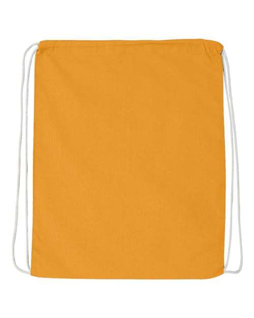 Q-Tees Economical Sport Pack Drawcord Cinch Rope Bag
