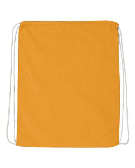 Q-Tees Economical Sport Pack Drawcord Cinch Rope Bag