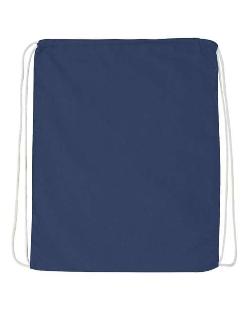 Q-Tees Economical Sport Pack Drawcord Cinch Rope Bag