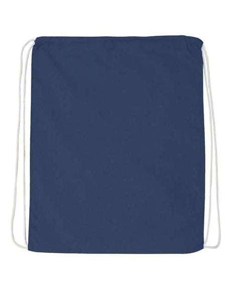 Q-Tees Economical Sport Pack Drawcord Cinch Rope Bag