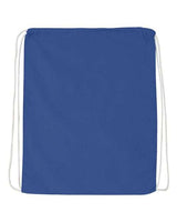 Q-Tees Economical Sport Pack Drawcord Cinch Rope Bag