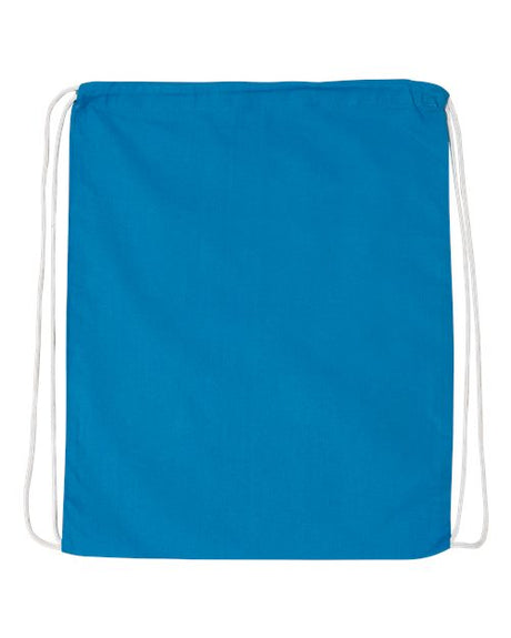Q-Tees Economical Sport Pack Drawcord Cinch Rope Bag