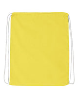 Q-Tees Economical Sport Pack Drawcord Cinch Rope Bag