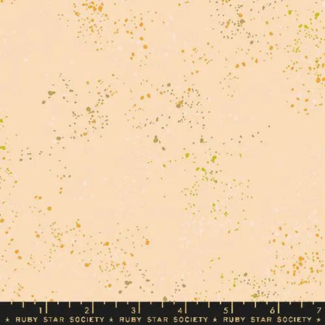 Cotton Speckled Beige Fabric 43/44" Creme Brulee
