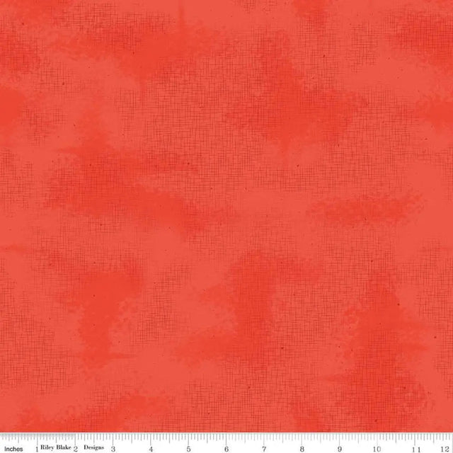 Cotton Fabric Red Shabby Paprika 43/44" by the Yard