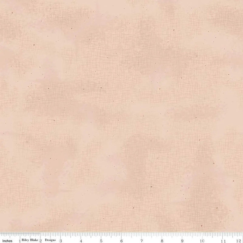 Cotton Print Natural Shabby Nutmeg Fabric 43/44"