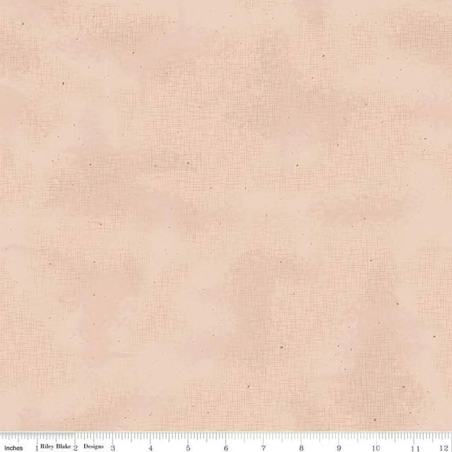Cotton Print Natural Shabby Nutmeg Fabric 43/44"