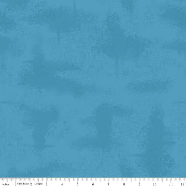 Cotton Print Blue Shabby Soldier Fabric 43/44
