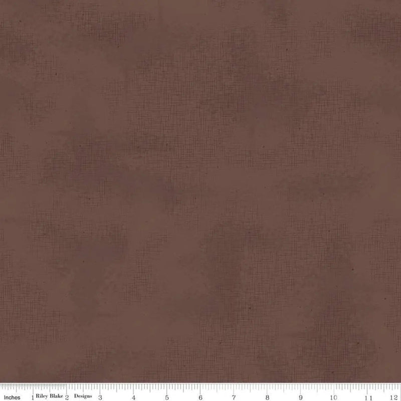 Cotton Fabric Brown Shabby Raisin 43/44" Per Yard