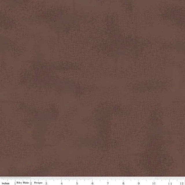 Cotton Fabric Brown Shabby Raisin 43/44" Per Yard