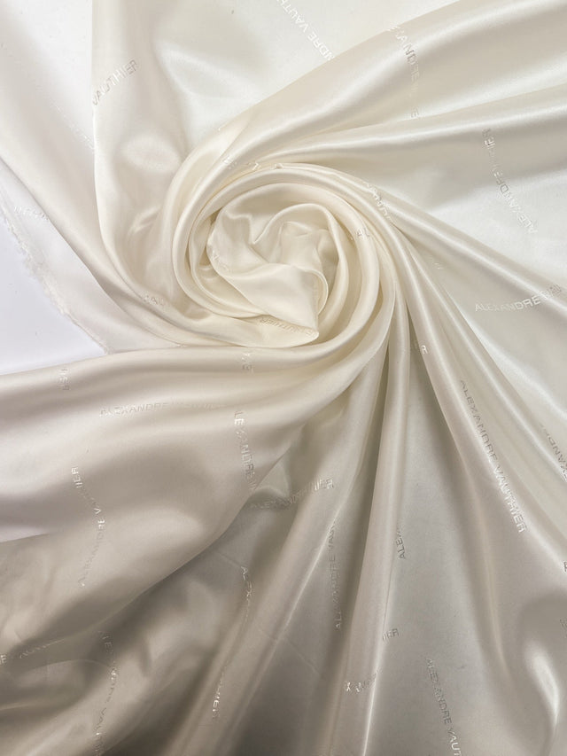 Viscose Twill Lining White Shade