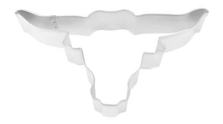 Cookie Cutter Longhorn 6" Orange