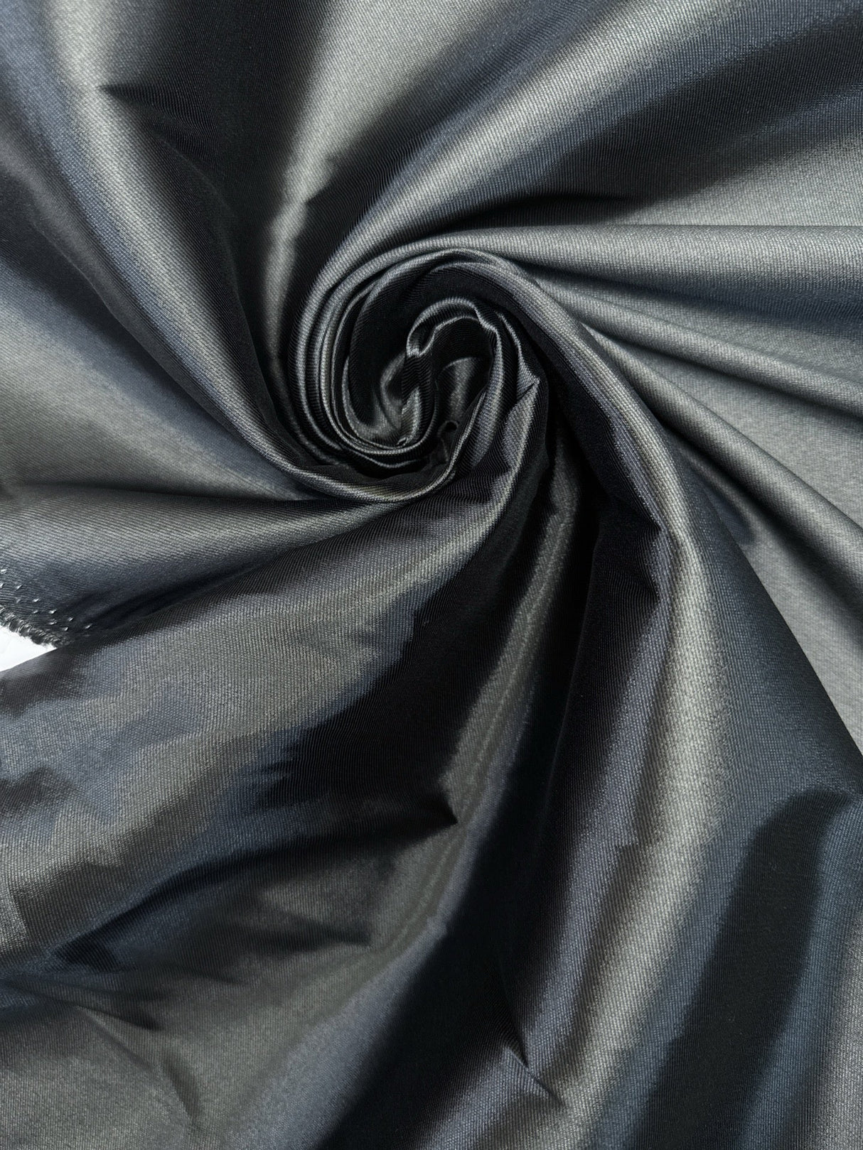 Black Twill Trench Coat Fabric