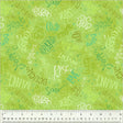 Cotton Print Green Lime Fabric by the Yard