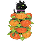 Halloween Pumpkin Stacker Foil Balloon 45 Inch