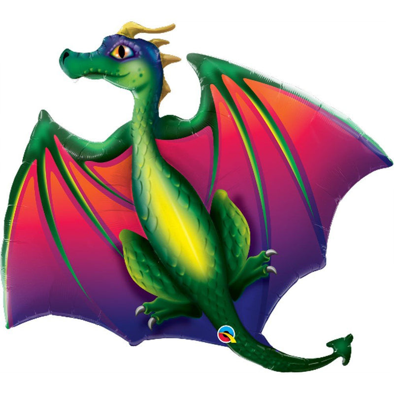 Mythical Dragon Foil Balloon 45 Inch