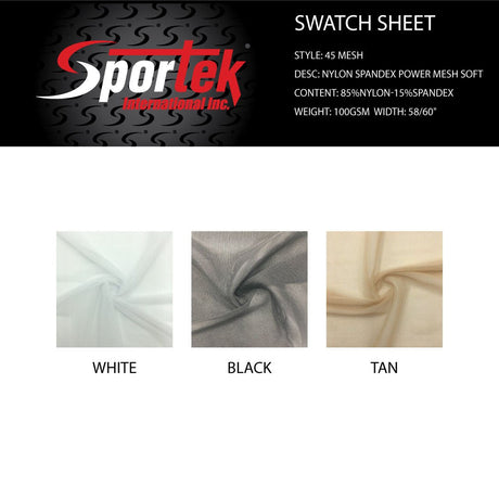 Power Mesh Fabric Nylon Spandex