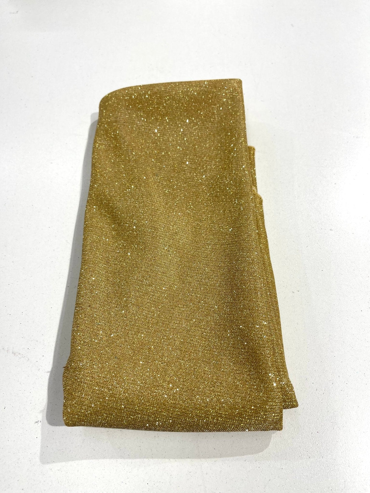 45" Round Full Covered Glitter Shimmer Tablecloth Fabric - Glitter Shimmer, 45" Round Tablecloth (1 Piece)