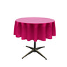 45" Round Poly Poplin Seamless Tablecloth Polyester Fabric - Round, Seamless, 45" Diameter (1 Piece)