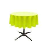 45" Round Poly Poplin Seamless Tablecloth Polyester Fabric - Round, Seamless, 45" Diameter (1 Piece)