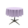 45" Round Poly Poplin Seamless Tablecloth Polyester Fabric - Round, Seamless, 45" Diameter (1 Piece)