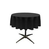 45" Round Poly Poplin Seamless Tablecloth Polyester Fabric - Round, Seamless, 45" Diameter (1 Piece)